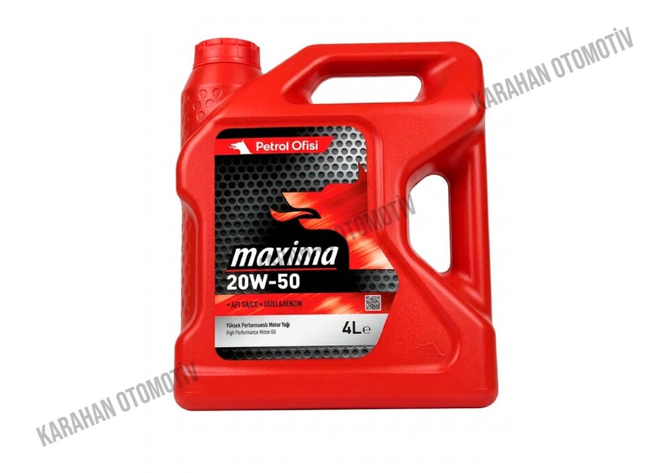 Petrol Ofisi 20/50 Motor Yağı