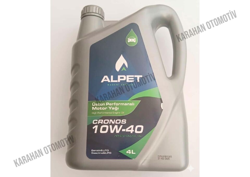 10/40 4 Litre Motor Yağı